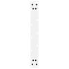Vidaxl Coffee Table Legs, White, 2 Pcs, 60X(42-43) Cm, Steel