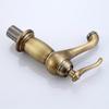 Bathroom Basin Faucet Antique Brass Mixer Pure Copper Luxury European Faucet