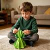 3D-gedruckter fraktaler Fidget-Stern Stress-Angst-Linderung Ausdehnbarer Stern Sensorisches Spielzeug Wirbelnde Spirale Ausdehnbarer Stern Dekompressionsspielzeug