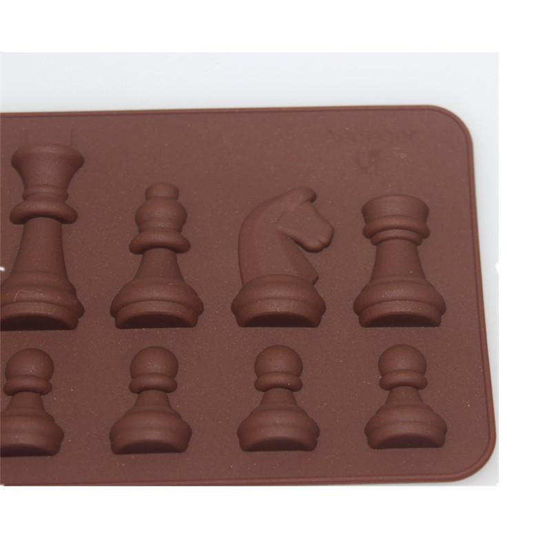 DIY Cake Mold Chess Shaped Chocolate Molds Ice Cube Mould Baking Mould Silicone Mold Cake Decorating Tools Kitchen Accessories