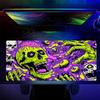 Trendiges Graffiti Totenkopf Mauspads Groß Computer Büro Spiel Tischmatten Gummi Antirutsch XXL Mausmatte HDP Lange Schreibtischunterlagen Mauspad