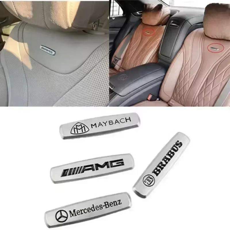 1pcs Seat Sticker Badge Sticker Interior Sticker For Mercedes-benz AMG Maybach Brabus GLB GLC GLE GLS CLS CLA W215 W205 W463 JP1