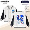 Hedgehog Sonic Boys' Baseball Jacket 2025 Spring/Autumn Kids Casual Top in Medium/Large Sizes