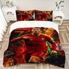 Ronaldo Portugal Soccer Legend Print 3Pcs Bedding Set,Duvet Cover with 2 Bedro,Pillowcase Home Birthday Gift