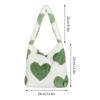 Spring Fresh Fluffy Shoulder Bag Top-handle Bag Female Autumn Winter Handbag Plush Tote Fashion Shopping Bag