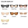 1PC Trendy Square Cat Eye Sunglasses Women Men Retro Sun Glasses UV400 Protection Eyewear Summer Fashion Eyeglasses Accessories