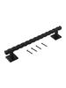 12 Inch Pull Handle Heavy Duty Door Pull Solid Iron Construction Indoor Outdoor Use Large Rustic Design Handle Heavy Duty Handle