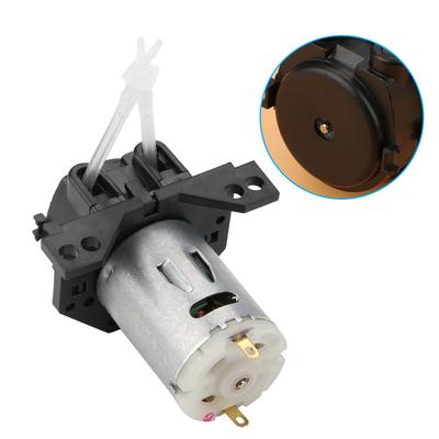 Dosierpumpe   Schlauchkopf Peristaltik für Aquarium   Chemische Analyse (schwarz 12V 1*3)