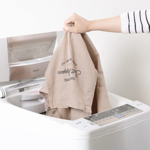 Fuji Boeki Biscuit Apron, 65cm Wide x 0.2cm Thick x 80cm Long, Washable, Adjustable in 3 Settings, with Pockets, Cafe Style, Salt & Pepper, 71951