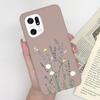 Für Oppo Find X5 Pro Lite Handyhülle Schmetterling Mattes Silikon Stoßfest Schwarze Abdeckung Für Oppo FindX5 X5Pro X5Lite Funda Coque