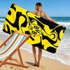 Bvb Fc Print Beach Towel, Large Soft Quick Dry Towel for Beach Camping Swimming