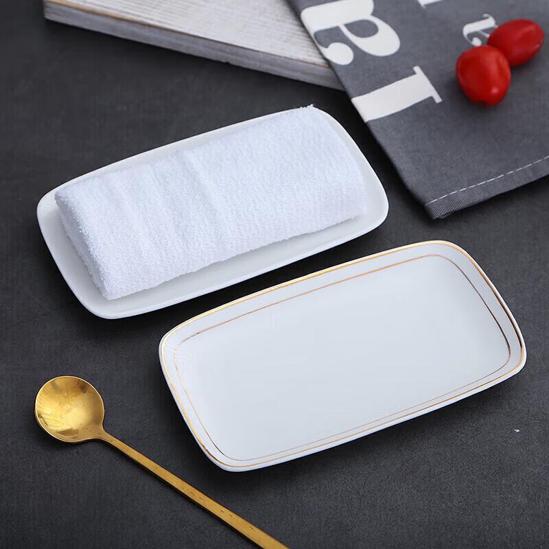 5.5-inch Ceramic Towel & Napkin Dish