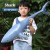 PVC Sealife Shark Soft Rubber Filled Great White Shark Model Educational Toy  Children Play