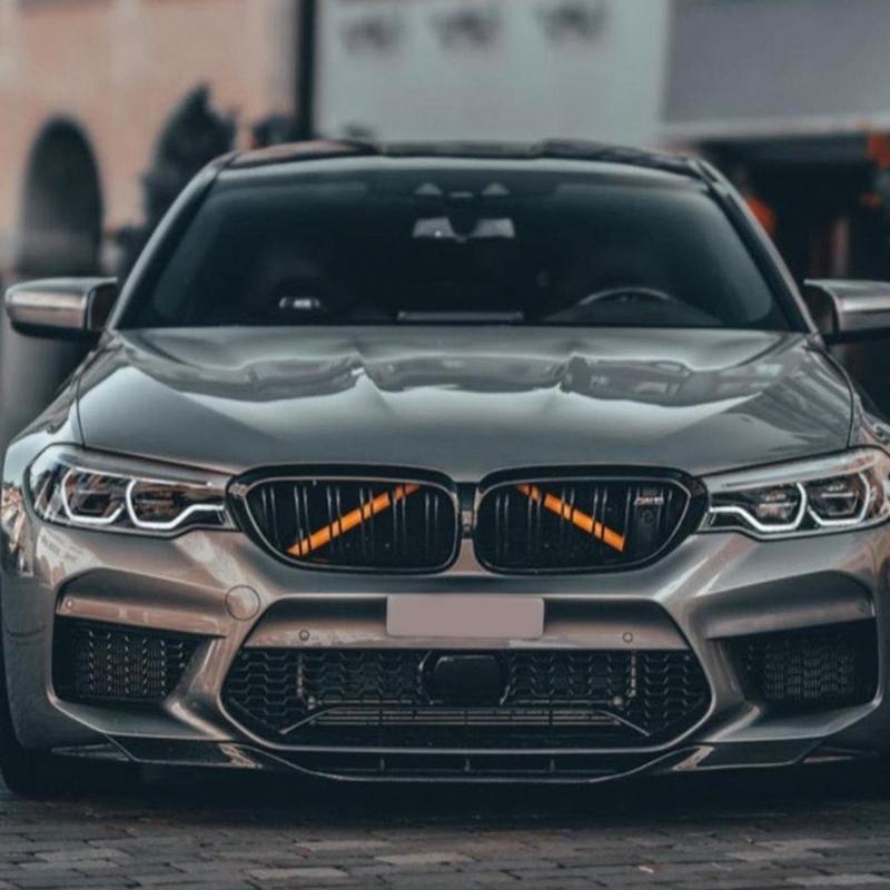 Für F30 F31 F32 F33 F34 F36 F20 F21 F22 F23 G29 Kühlergrilleinsatz Zierleisten Abdeckrahmen Autodekorationen Aufkleber