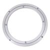 TOPINCN Aluminum Alloy Rotating Plate with Bearings for Round Dining Tables (10-inch, Inner Diameter: 19.5cm, Outer Diameter: 25cm, Height: 8.5mm)