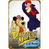 Dastardly och Muttley Vintage Metallskylt Retro Tecknad Skylt Väggdekor