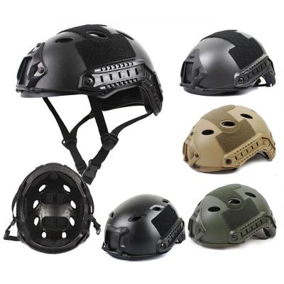 Högkvalitativ SNABB Taktisk Hjälm - Skyddshjälm för Paintball Wargame Airsoft Armé