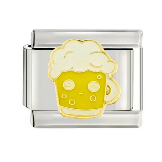 Italian-Style DIY Jewelry Bracelets: Cross-Border Spot Goods with Classic English Patterns, Various Styles