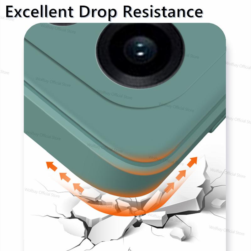 For OnePlus Turbo 6 Case OnePlus Turbo 6 Cover Funda Luxury TPU Shockproof Liquid Silicone Protective Phone Cover OnePlus Turbo6