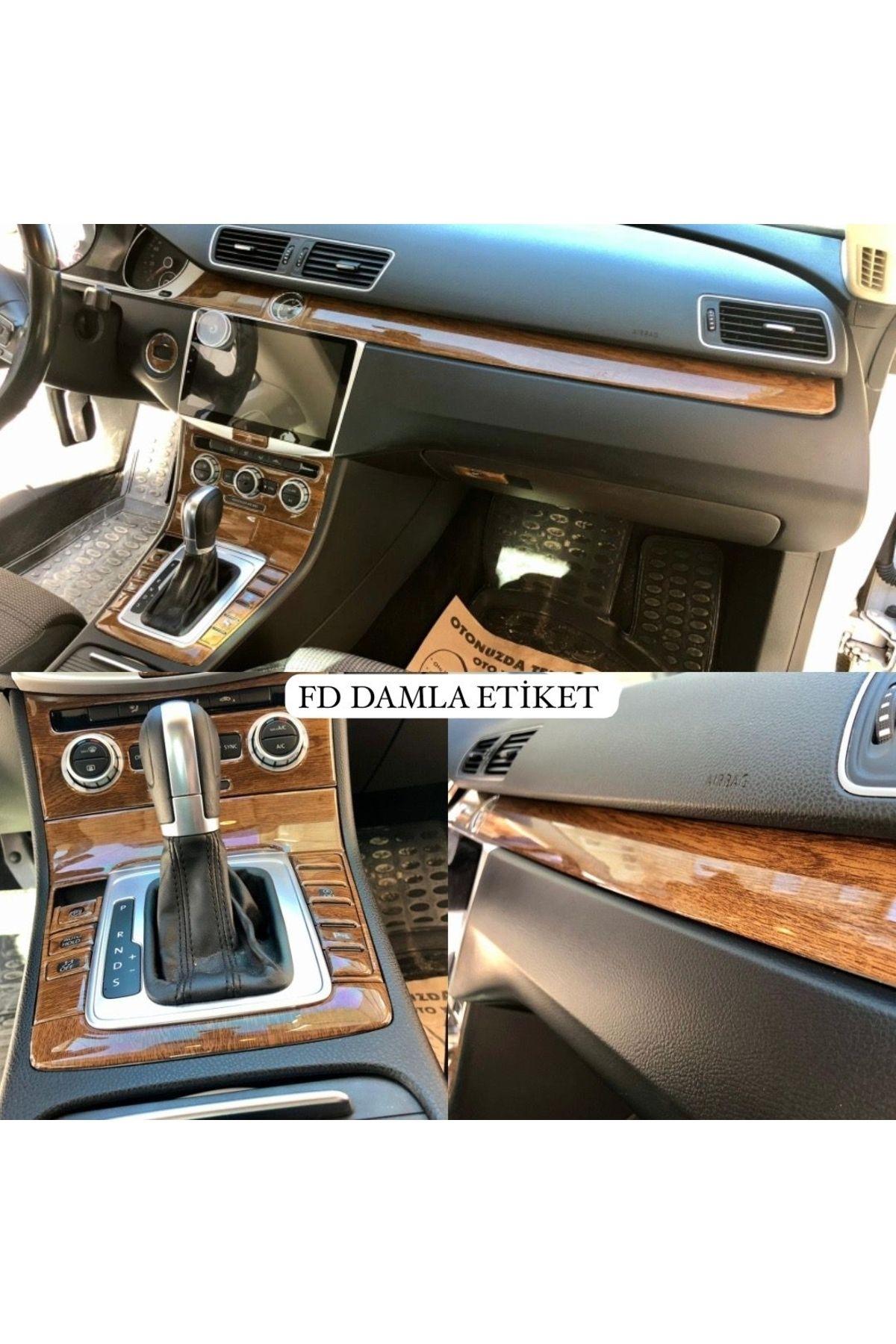 

Volkswagen Passat B7 Torpido, Konsol, Trim, Göğüs Kaplama Set Fındık Ağacı Özel Renk Özel Dizayn