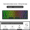 Multi-Size Wireless Bluetooth Mechanical Keyboard Kit with RGB, Customizable and Three-Mode Connectivity