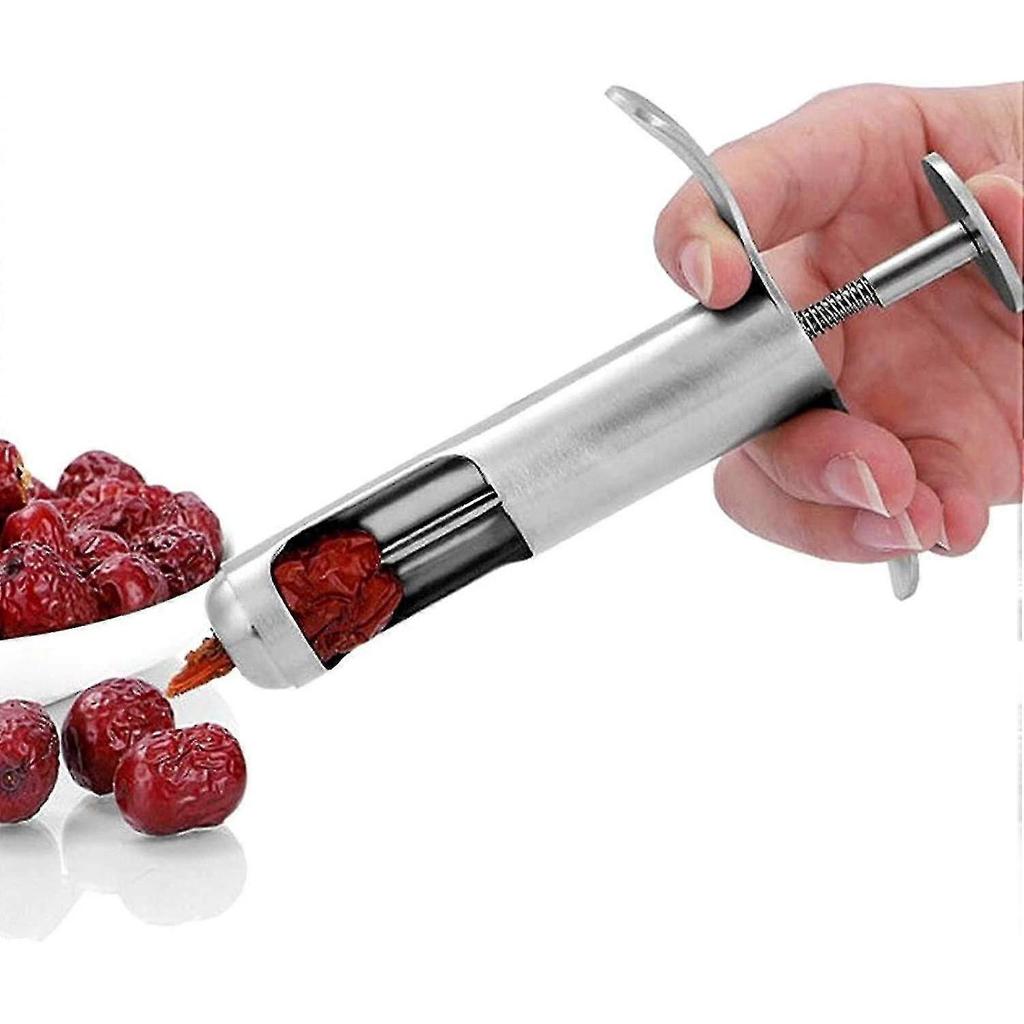 Stainless Steel Fruit Core Remover Tool Compatible With Red Dates Hawthorn Grape Kitchen Gadgets 1PC