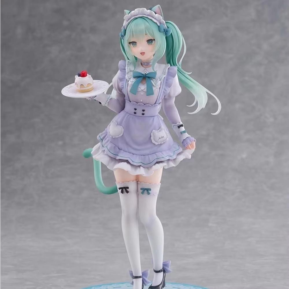 Hatsune Miku Anime Figurine Cat Ear Original Fashion Figurine Model Collector Toys Collectible Present For Anime Fans