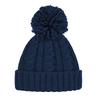 Unsiex Adults Cable Knit Melange Beanie