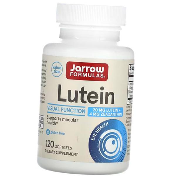 Lutein & Zeaxanthin, Lutein 20, Jarrow Formulas 60gelcaps (72345008)