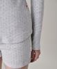 JUNEJUNE SPACE Patterned Henry Neck T-Shirt_Grey