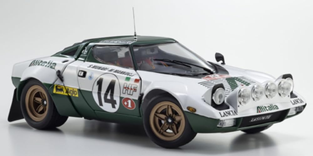 Kyosho Original Lancia Stratos HF Monte Carlo Winner 1975 Finished Model KS08130E 1/18 #14
