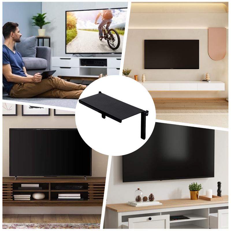 TV-Monitor-Oberregal Verstellbar 13 Zoll Breit Oberer Stauraum Monitorregale Mehrzweck-Heimdeko Lagerregal Hält Fotorahmen
