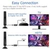 Smart TV Antenna Outdoor/Indoor 2025 Upgraded HDTV Digital TV with Signal Booster 450+ Mile Support for All TVs 4K 1080p 9.84 Ft