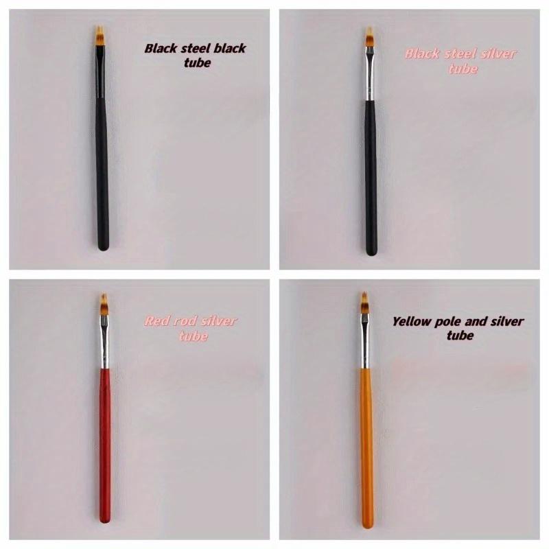 Nail Art Brush Lace Design Acrylic Nail Gradient Pen Gel Painting Drawing Flowers Manicure Salon Tools