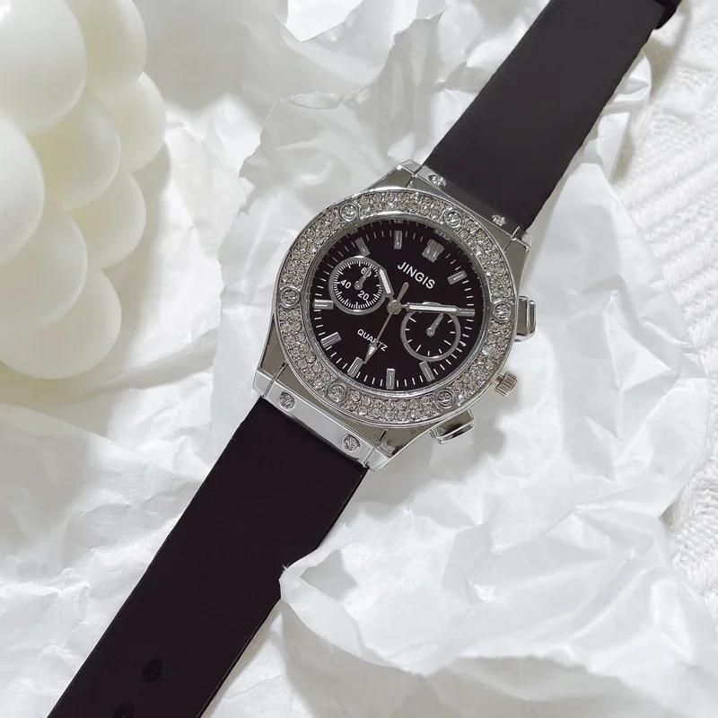 Silicone Women Watches Luxurious Brand Casual Diamond Female Quartz Wristwatches Simple Sport Clock Relogio Feminino