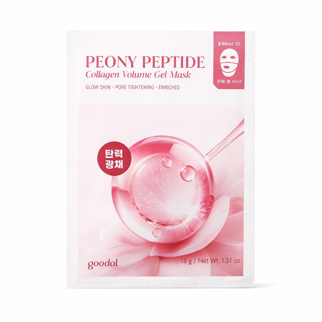 Goodal Peony Peptide Collagen Gel Mask Firming & Hydration Care 5 Sheets