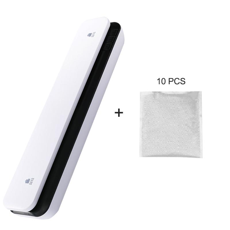 

Лучший вакуумный упаковщик для сухих и влажных пищевых продуктов, упаковочная машина 220 В, автоматический коммерческий бытовой кухонный вакуумный упаковщик для пищевых продуктов с пакетами 10 шт. EU Plug&220V