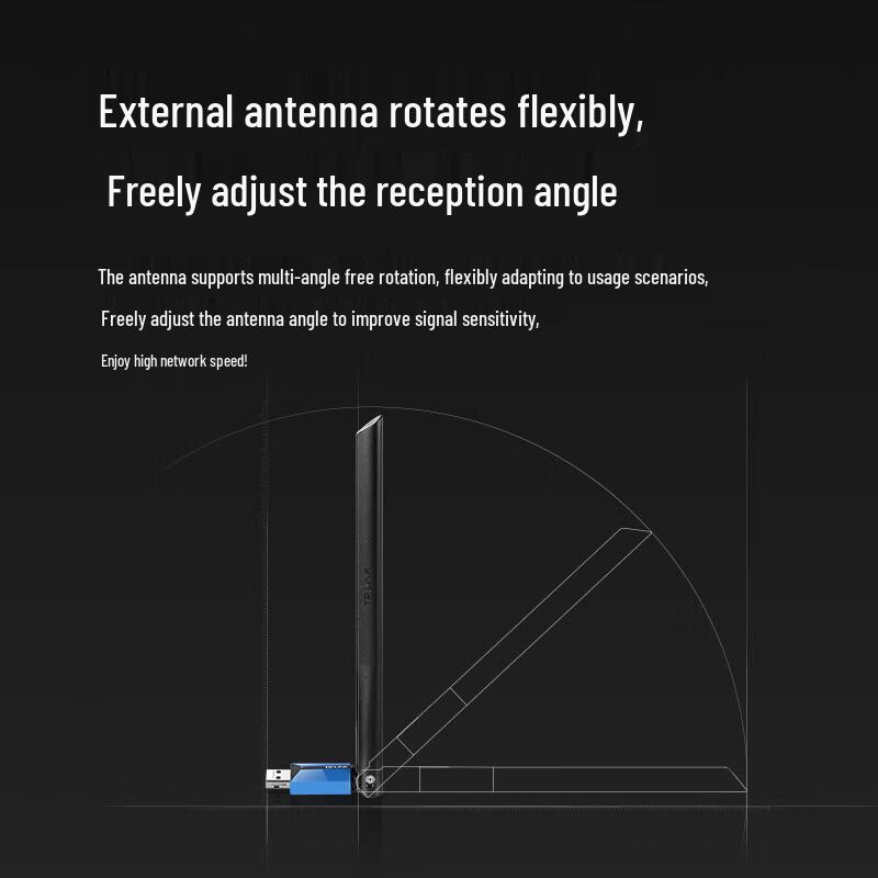 TP-Link AX Dual-Band High-Gain USB WiFi 6 Adapter