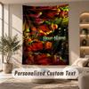 Teenage Mutant Ninja Turtles Tapestry, Personalized Custom Text, Wall Hanging Tapestry For Living Room Home Wall Decor