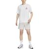 Nike Sportswear Loose Breathable Printed Casual Soft Comfortable Short Sleeve T-Shirt Men Tops White HJ0585100