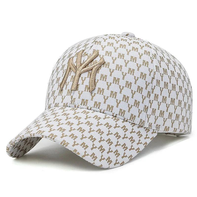 Frühlingsmode Luxus Buchstaben Stickerei Baseballkappen Damen Herren Weiblich Männlich Sportvisiere Snapback Kappe Sonnenhut Kappen Gorras Hut