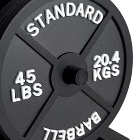 Weight Plate Coaster Set with Rack, Creative Barbell Plate Design Coasters, 45LBS Logo Drink Coasters, Personalized Gift for Gym Lovers Fitness Fans