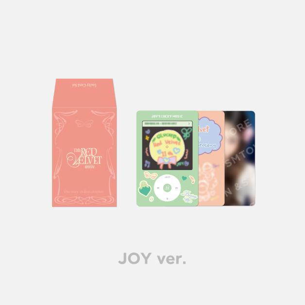 

Попереднє замовлення набору карток на удачу до 11-ї річниці Red Velvet JOY