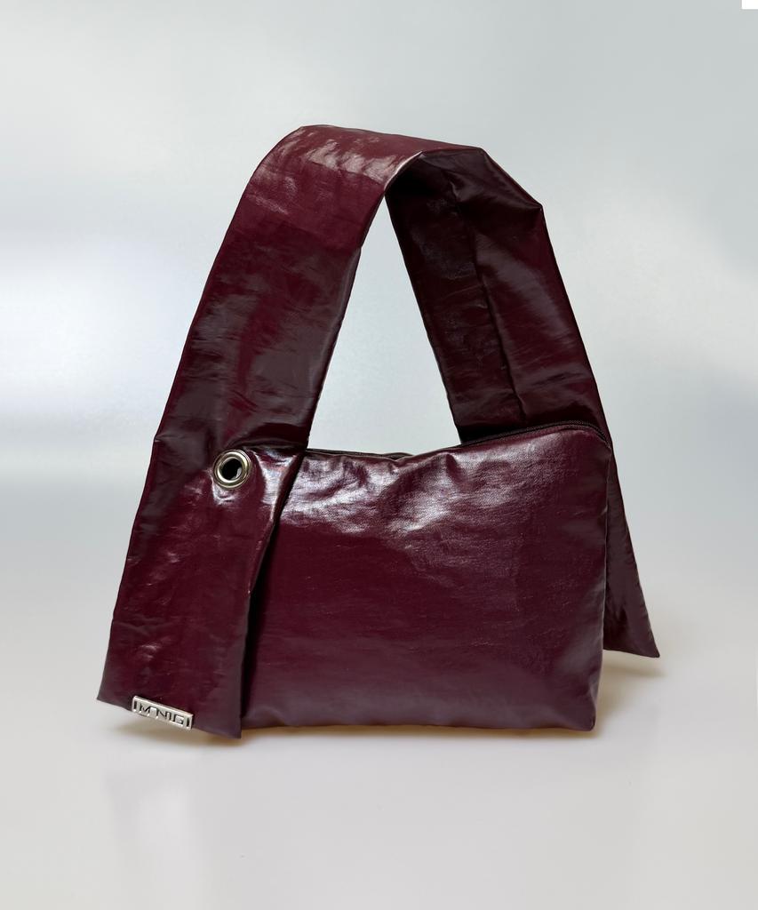 Manig A-Ring Ford Crush Mini Bag Burgundy
