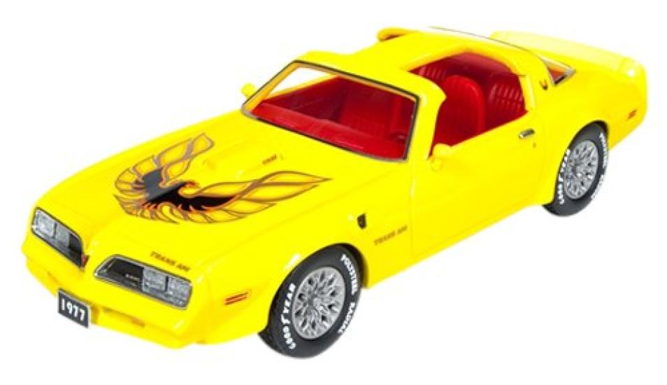 

Auto World Pontiac Trans Am 1977 Yellow Finished Product 1/43 жёлтый