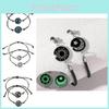 No Ip Handcrafted Metal Couple Bracelet With Glowinthedark Sun And Moon For Romantic Gift