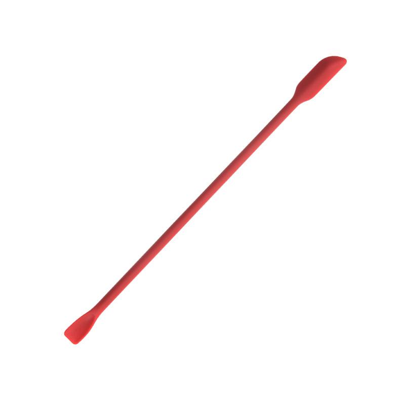 

Набор силиконовых скребков 2 в 1, косметическая жидкая основа для крема для лица, ложка для соскабливания, инструменты для ухода за кожей лица M красный