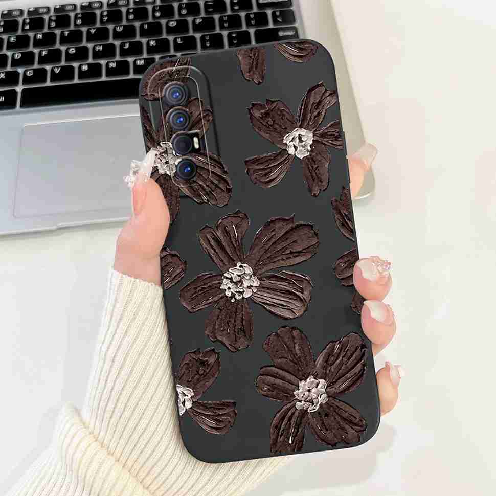 New Design Case For Oppo Reno3 Pro 5G CPH2009 Protective Silicone Soft TPU For Oppo Reno 3 Reno3 Pro 5G Phone Cover Shell Case