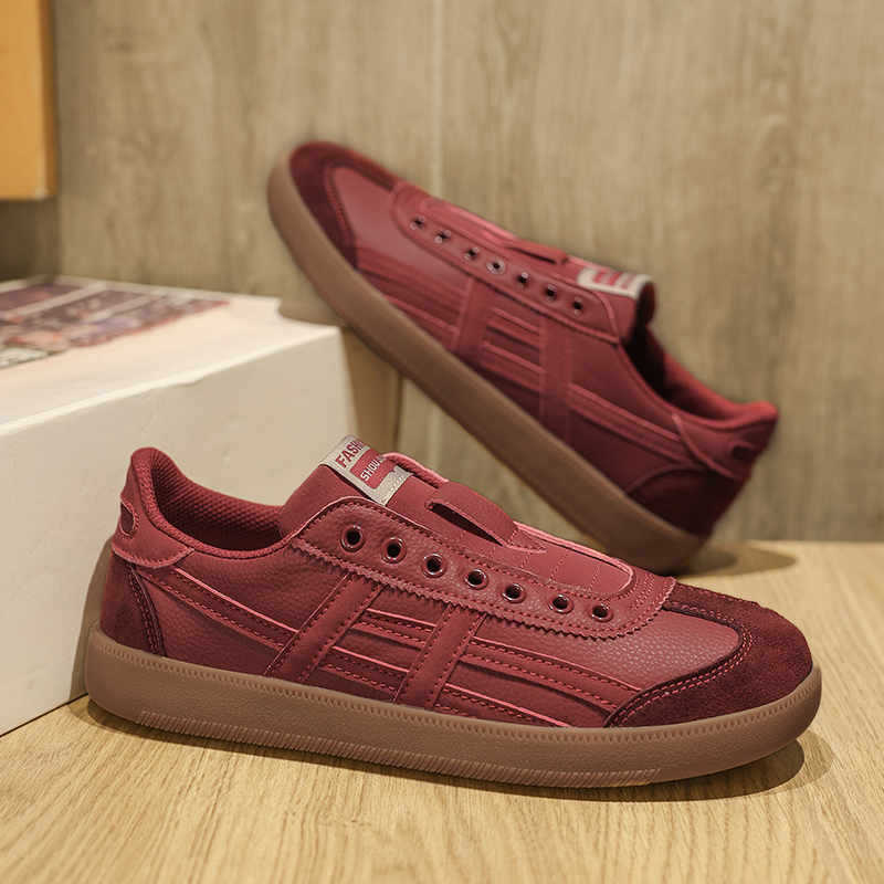 Fashion Legitimate Leather Thick-heeled Luxury Vulcanized Shoes Casual Spring Original Women Sneakers Sport Shose New Fast Pro