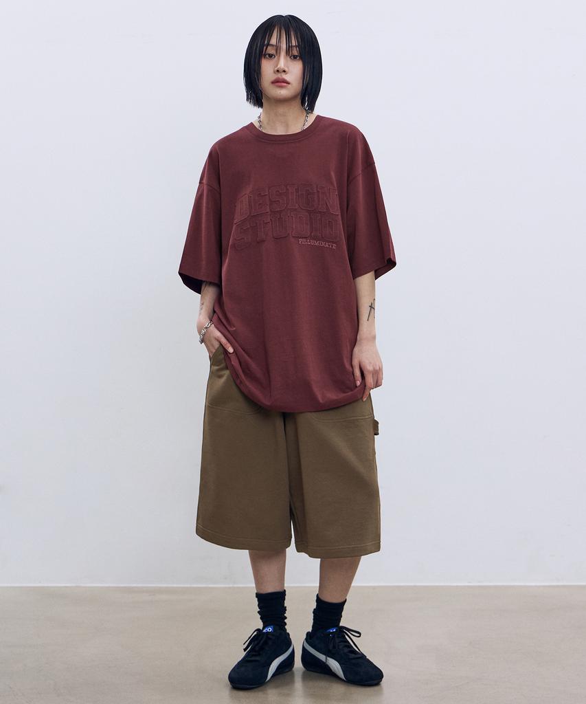 FILLUMINATE Applique Studio T-Shirt - Navy